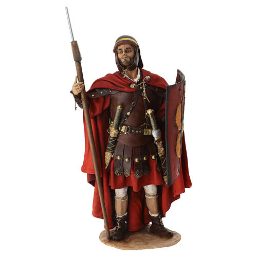 Soldato romano con lancia 30 cm Angela Tripi 3