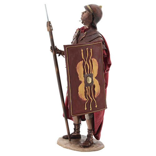 Soldado romano com lança 30 cm Angela Tripi 5