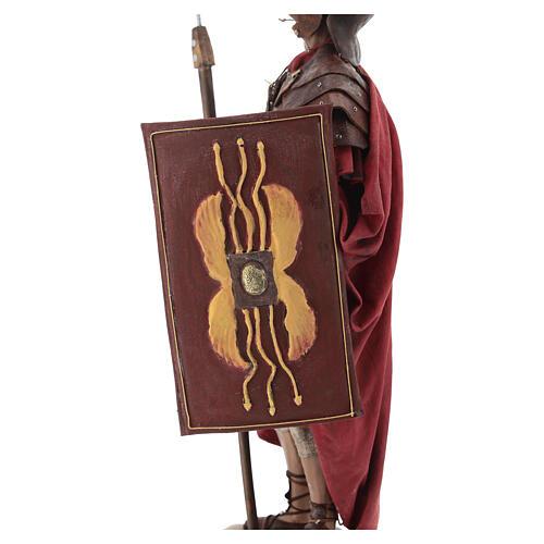Soldado romano com lança 30 cm Angela Tripi 6