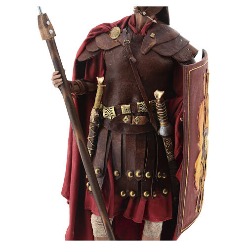 Roman soldier with spear 30 cm Angela Tripi 4