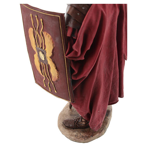 Roman soldier with spear 30 cm Angela Tripi 10