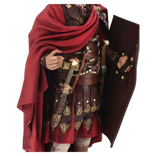 Roman soldier with spear 30 cm Angela Tripi 6