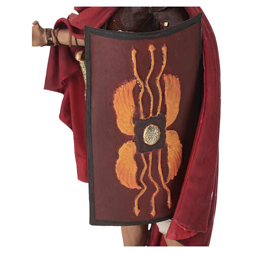 Roman soldier with spear 30 cm Angela Tripi 8