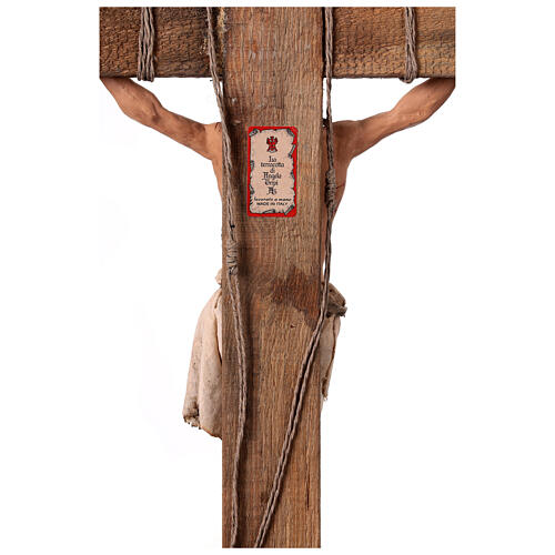 Crucifix, 70x30 cm, terracotta, Angela Tripi's Nativity Scene of 30 cm 14