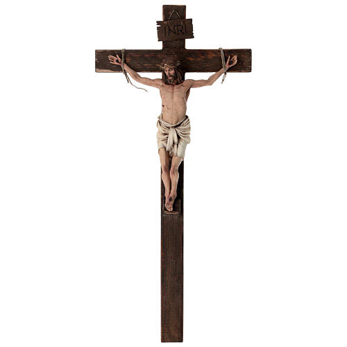 Terracotta crucifix 70x30 cm Angela Tripi 1