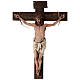 Terracotta crucifix 70x30 cm Angela Tripi s7