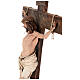 Terracotta crucifix 70x30 cm Angela Tripi s8