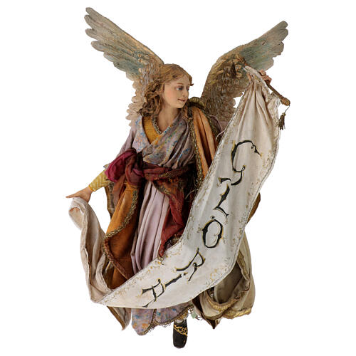 Angel in glory for Angela Tripi's Nativity Scene of 30 cm 1