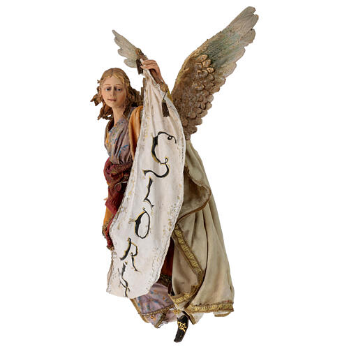 Angel in glory for Angela Tripi's Nativity Scene of 30 cm 4