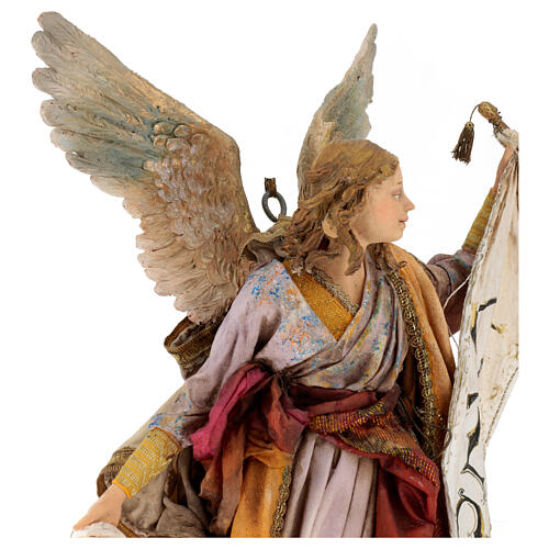 Angel in glory for Angela Tripi's Nativity Scene of 30 cm 7