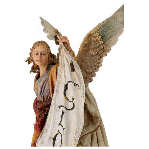 Angel in Glory terracotta Angela Tripi 30 cm 5