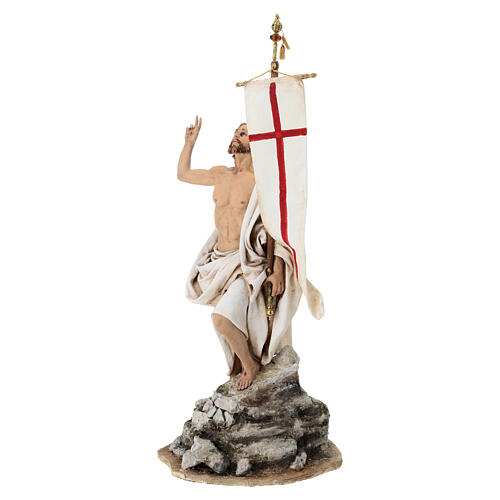 Risen Jesus for Angela Tripi's Nativity Scene of 30 cm 5