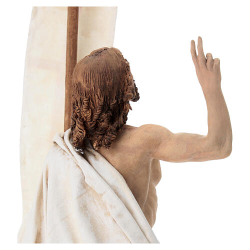 Risen Jesus Angela Tripi terracotta 30 cm 9