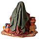 Vendedora de vasijas terracota 10 cm Angela Tripi s5