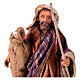 Farmer with staff and sack for 13 cm Angela Tripi's Nativity Scene s2