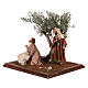Jesus in prayer in the Garden of Olives with apostle, 30 cm Easter Creche by Angela Tripi s3