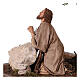 Jesus in prayer in the Garden of Olives with apostle, 30 cm Easter Creche by Angela Tripi s4