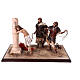 Scène Flagellation de Jésus avec soldats 30 cm Angela Tripi s1
