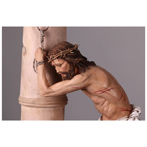 Flagellation of Jesus with Soldiers 30 cm Angela Tripi 2