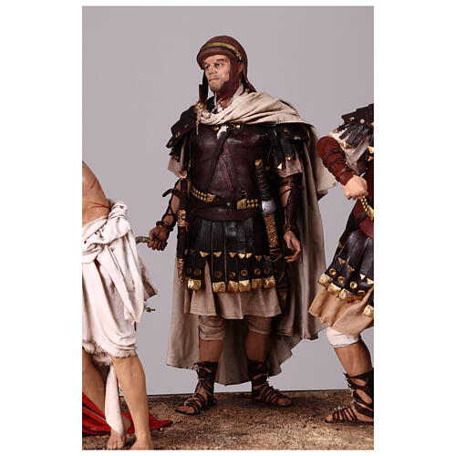 Flagellation of Jesus with Soldiers 30 cm Angela Tripi 7