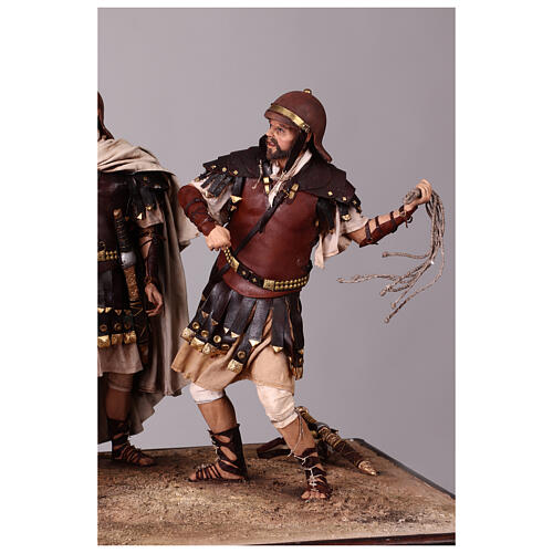 Flagellation of Jesus with Soldiers 30 cm Angela Tripi 9