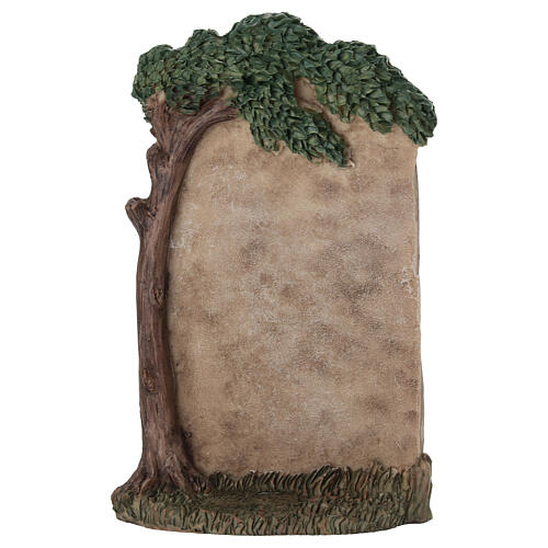 Good Shepherd Jesus, set for 10 cm painted resin Easter Creche 6