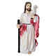 Set Gesù Buon Pastore 10 cm resina dipinta presepe pasquale s2