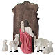 Set Gesù Buon Pastore 10 cm resina dipinta presepe pasquale s7