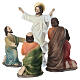 Set Ascensione di Gesù 15 cm resina dipinta presepe pasquale s4