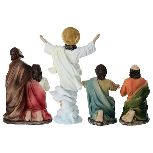 Ascension of Jesus Set 15 cm painted resin Easter nativity 6
