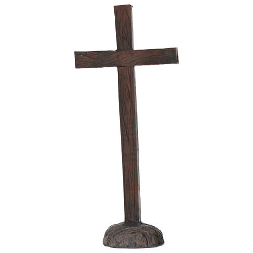 Set of the deposition of Jesus from the cross, 10 cm painted resin, Easter nativity scene 7