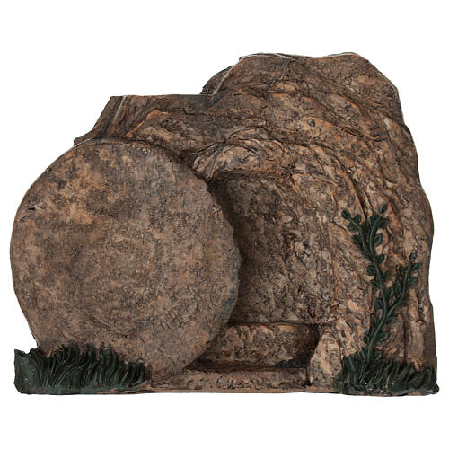Set Resurrezione di Gesù 10 cm resina dipinta presepe pasquale 6