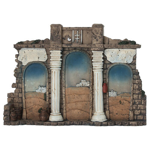 Set processo di Gesù 10 cm resina dipinta presepe pasquale 6