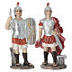 Set processo di Gesù 10 cm resina dipinta presepe pasquale s4