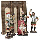 Set coronazione di spine 10 cm resina dipinta presepe pasquale s5