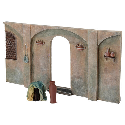 Set Cène 10 cm résine peinte crèche de Pâques 8