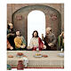 Last Supper Set 10 cm Painted Resin Easter Nativity s2