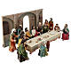 Last Supper Set 10 cm Painted Resin Easter Nativity s5