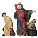 Set cacciata dei mercanti dal tempio 10 cm resina dipinta presepe pasquale s2