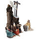 Set orazione nell'orto del Getsemani 13 cm resina dipinta presepe pasquale s3