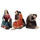 Set orazione nell'orto del Getsemani 13 cm resina dipinta presepe pasquale s4