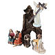 Set orazione nell'orto del Getsemani 13 cm resina dipinta presepe pasquale s5