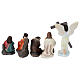 Set orazione nell'orto del Getsemani 13 cm resina dipinta presepe pasquale s8