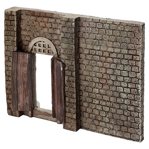 Entrance of Jesus into Jerusalem set for 10 cm painted resin for Easter Creche 8