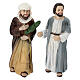 Conjunto entrada de Jesus em Jerusalém 10 cm resina pintada presépio pascal s6