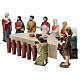 Set tramutazione dell'acqua in vino 10 cm resina dipinta presepe pasquale s5