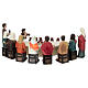 Set tramutazione dell'acqua in vino 10 cm resina dipinta presepe pasquale s9