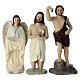 Set battesimo di Gesù 10 cm resina dipinta presepe pasquale s3
