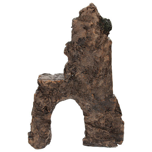 Flucht nach Ägypten Set 10 cm aus bemaltem Harz für Osterkrippe 8