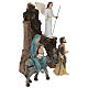 Set fuga in Egitto 10 cm resina dipinta presepe pasquale s3